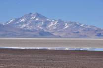 Chegando ao Parque Nacional Nevado Tres Cruces, região do Paso San Francisco, próximo à Copiapo, no Chile
